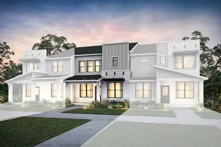 New construction Townhouse house 1280 E Main St, Unit 204, Round Rock, TX 78664 Waller- photo 0
