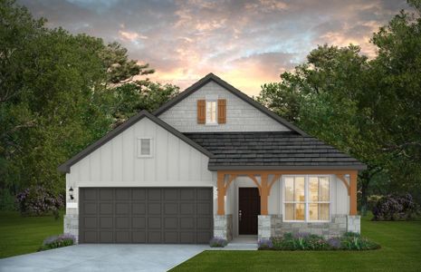 New construction Single-Family house 4018 Paddock Trl, Seguin, TX 78155 Oakmont- photo 0