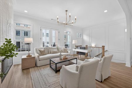 New construction Townhouse house 345 Sugarview Rd, Sugar Hill, GA 30518 plan Homestead - image 8