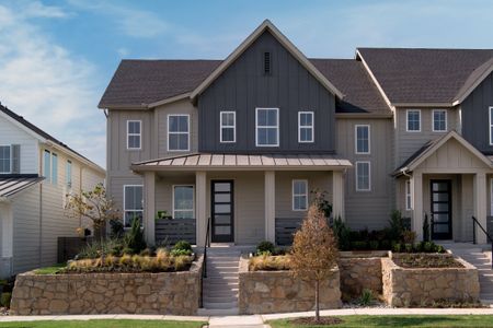 New construction Duplex house 913 Peaceful Ln, Argyle, TX 76226 plan Chicory - image