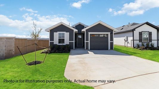 New construction Single-Family house 118 Orange Flame Blvd, Kyle, TX 78640 plan The Charlotte - image