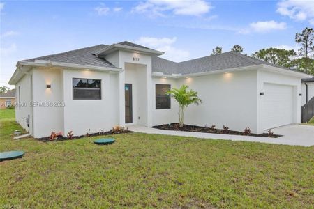 New construction Single-Family house 812 Homestead Rd S, Lehigh Acres, FL 33974 - image