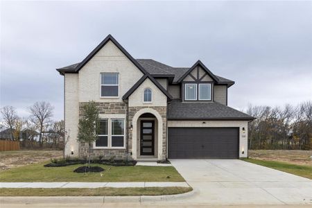 New construction Single-Family house 1609 Elle Lane, Aubrey, TX 76227 Garland- photo 0