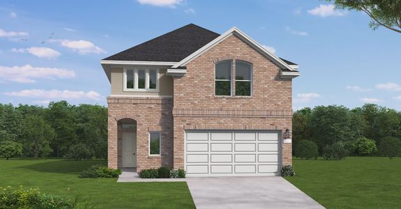 New construction Single-Family house 32028 Retama Ranch Ln, Spring, TX 77385 plan Bloomburg - image