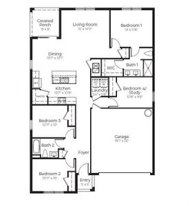 New construction Single-Family house 4578 Boxwood Wy, Mount Dora, FL 32757 plan EDISON - image