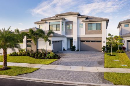 New construction Single-Family house 9895 Migration Pt, Palm Beach Gardens, FL 33412 plan Zenith - image