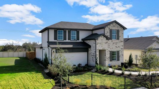 New construction Single-Family house 20329 Rosen Wy, Manor, TX 78653 The Mitchell- photo 0
