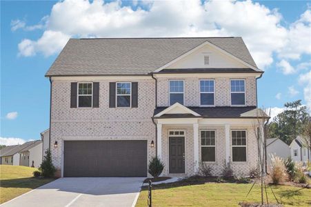 New construction Single-Family house 5391 Heron Bay Boulevard, Locust Grove, GA 30248 Hampstead- photo 0