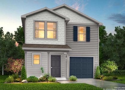 New construction Single-Family house 705 Cadena Lp, Kenedy, TX 78119 plan Everglades - image