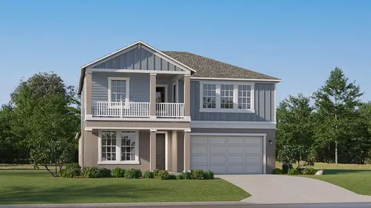 New construction Single-Family house 1279 Broward Dr, Zephyrhills, FL 33541 plan Preston - image
