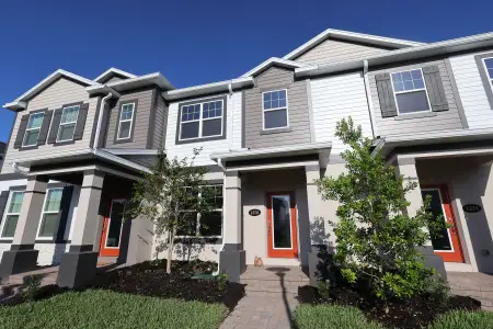 New construction Townhouse house 1378 Mount Royal Dr, St. Cloud, FL 34771 plan Rutland - Townhome Series - image
