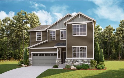 New construction Single-Family house 7201 Aspen Brook Ave, Frederick, CO 80530 plan Denali - Single Family Homes - image