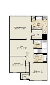 New construction Townhouse house 1402 Johnstone Dr, Reidville, SC 29375 plan The Kensington A - image 4