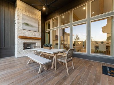 New construction Single-Family house 32411 Ebony Jewelwing Ct, Fulshear, TX 77441 plan Teramo - image 13