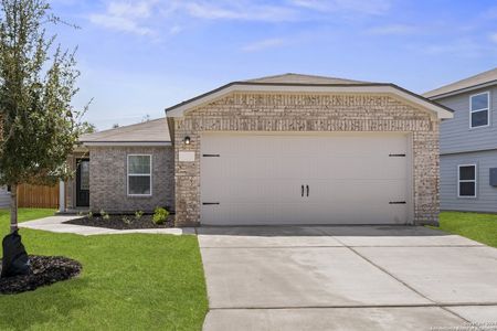 New construction Single-Family house 14911 Telfaire Meadow, Von Ormy, TX 78073 - photo 0