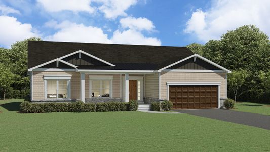 New construction Land house 3 Fieldstream Ln, Lancaster, NY 14086 plan Avery 22A - image