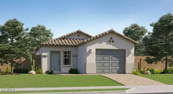 New construction Single-Family house 17428 N Del Mar Ave, Maricopa, AZ 85138 plan Iris Plan 2556 - image