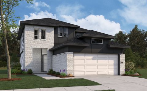 New construction Single-Family house 25464 Honus Wagner Wy, Splendora, TX 77372 plan Matagorda - image