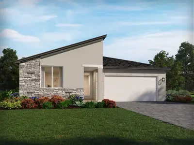 New construction Single-Family house 668 Florida Fern Ave, Howey-in-the-Hills, FL 34737 plan Hillsborough - image