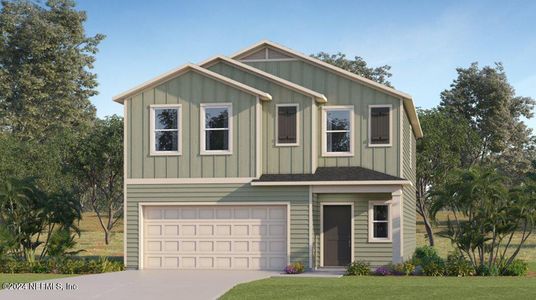 New construction Single-Family house 2905 Grand Finale St, Green Cove Springs, FL 32043 Edison- photo 0