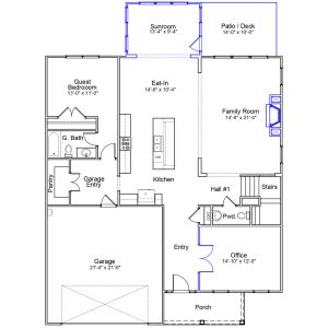 New construction Single-Family house 2017 Emily Margaret Rd, Chesnee, SC 29323 plan Webster - image