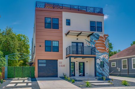 New construction Single-Family house 222 S Olive St, San Antonio, TX 78203 - photo 0