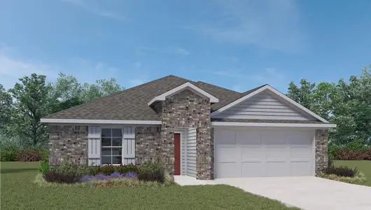 New construction Single-Family house 1407 Victory Ranch Trl, Killeen, TX 76549 plan Texas Cali - image