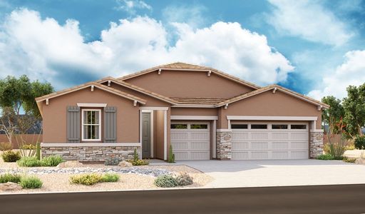 New construction Single-Family house 17233 W Calle Lejos, Surprise, AZ 85387 Darius- photo 5 5