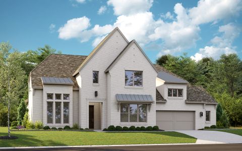 New construction Single-Family house 2005 Tupelo Trl, Argyle, TX 76226 plan 6051 - image