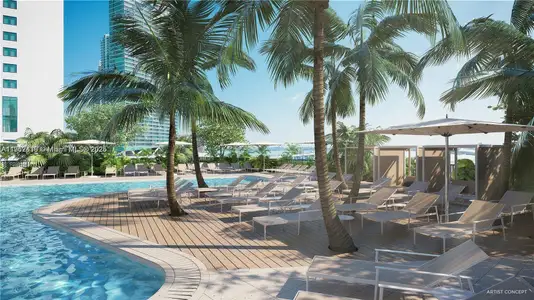 New construction Condo house 601 Ne 1St Ave, Unit 1716, Miami, FL 33132 - image