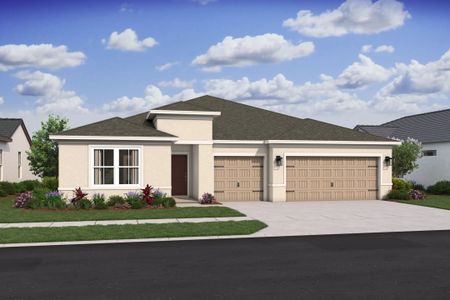 New construction Single-Family house 1618 Sw Brisbane St, Port St. Lucie, FL 34984 plan Aegean - image