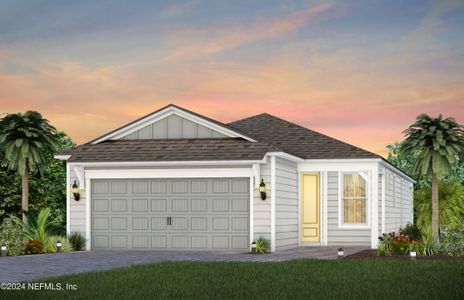 New construction Single-Family house 608 Continuum Loop, Yulee, FL 32097 Contour- photo 0