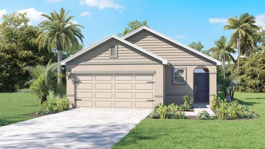 New construction Single-Family house 1377 June, Lake Hamilton, FL 33851 plan Allex - image