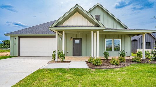New construction Single-Family house 2036 Salina Cir, Granbury, TX 76048 Marigold- photo 0