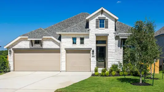 New construction Single-Family house 255 Star Rush Trl, Georgetown, TX 78633 plan 2695W - image