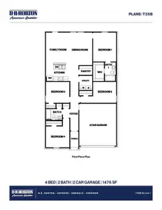 New construction Single-Family house 1044 Selene Sky Dr, Brookshire, TX 77423 plan Baylor - image
