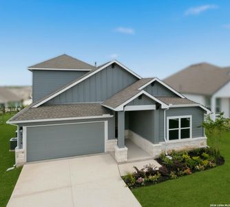 New construction Single-Family house 8314 Wren Cir, Schertz, TX 78154 plan Hamilton - image