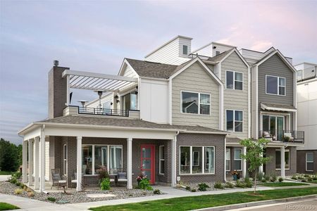 New construction Townhouse house 888 S Valentia St, Unit 103, Denver, CO 80247 C plan- photo 0 0