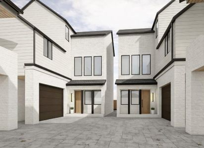New construction Single-Family house 5409 Chevy Chase, Unit B, Houston, TX 77056 - image
