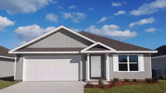 New construction Single-Family house 77 Dockside Rd, Freeport, FL 32439 plan The Aria - image