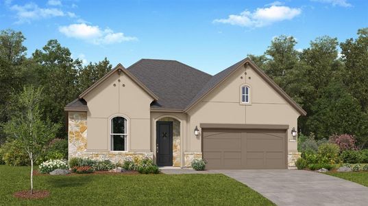 New construction Single-Family house 2026 Texline St, Montgomery, TX 77316 Bellaire- photo 0