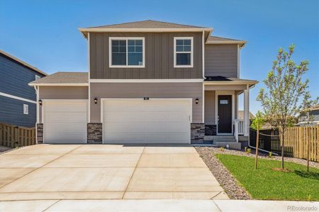 New construction Single-Family house 621 Sawyers Pond Dr, Severance, CO 80550 Elder - photo 0