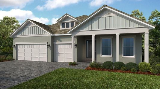 New construction Single-Family house 7427 Moonbeam Ave, Sarasota, FL 34241 plan Cascata - image