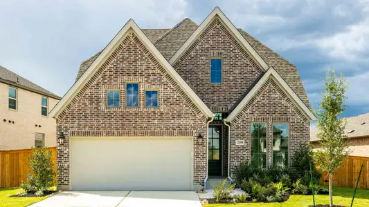 New construction Single-Family house 209 Amber Oak Ln, Georgetown, TX 78628 plan 2594W - image
