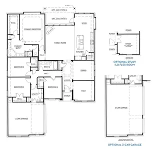 New construction Single-Family house 722 Winecup Wy, Midlothian, TX 76065 plan Concept 2370 - image