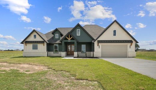 New construction Single-Family house 560 Quarter Horse Trl, Angleton, TX 77515 - image