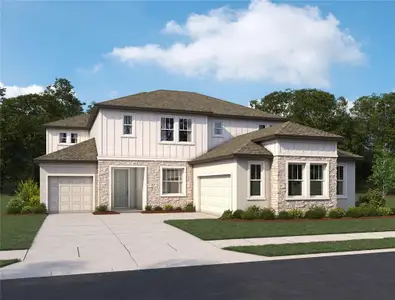 New construction Single-Family house 10046 Hidden Hammock Lp, Parrish, FL 34219 plan Amelia - image