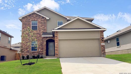 New construction Single-Family house 161 Squacco Heron, San Antonio, TX 78253 plan The Landry - image