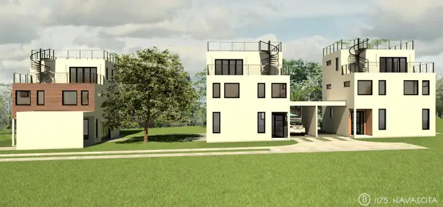 New construction Single-Family house 1175 Navasota St, Unit 1, Austin, TX 78702 - image