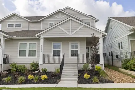 New construction Townhouse house 16704 Sonoma Breeze Dr, Manor, TX 78653 plan Palisade - image
